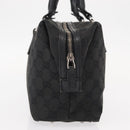GUCCI GG Canvas Hand Bag Black 113009 Auth bs30929-4