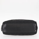 GUCCI GG Canvas Hand Bag Black 113009 Auth bs30929-5