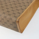 GUCCI Micro GG Supreme Bag PVC Leather Beige Gold 006 904 0555 Auth bs30930-15