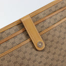 GUCCI Micro GG Supreme Bag PVC Leather Beige Gold 006 904 0555 Auth bs30930-17