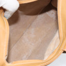 GUCCI Micro GG Supreme Bag PVC Leather Beige Gold 006 904 0555 Auth bs30930-10