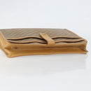 GUCCI Micro GG Supreme Bag PVC Leather Beige Gold 006 904 0555 Auth bs30930-5