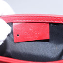 GUCCI Shoulder Bag Leather Red 039 0999 1669 Auth bs30931-10