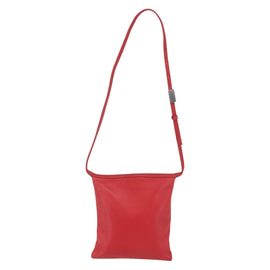 GUCCI Shoulder Bag Leather Red 039 0999 1669 Auth bs30931 - 0