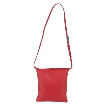 GUCCI Shoulder Bag Leather Red 039 0999 1669 Auth bs30931 - 0