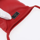 GUCCI Shoulder Bag Leather Red 039 0999 1669 Auth bs30931-6