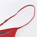 GUCCI Shoulder Bag Leather Red 039 0999 1669 Auth bs30931-8