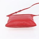 GUCCI Shoulder Bag Leather Red 039 0999 1669 Auth bs30931-5
