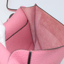 GUCCI New Jackie Shoulder Bag Leather Pink Silver Auth bs30932-18