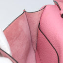 GUCCI New Jackie Shoulder Bag Leather Pink Silver Auth bs30932-19