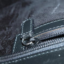 GUCCI Hand Bag Enamel 2way Black Silver Auth bs30934-21