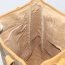 GUCCI Micro GG Supreme Tote Bag PVC Beige Gold Auth bs30935-19