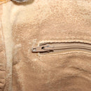 GUCCI Micro GG Supreme Tote Bag PVC Beige Gold Auth bs30935-21