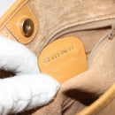 GUCCI Micro GG Supreme Tote Bag PVC Beige Gold Auth bs30935-12