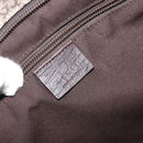 GUCCI GG Supreme Shoulder Bag PVC Leather Beige Silver 141198 Auth bs30937-19