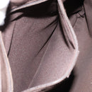 GUCCI GG Supreme Shoulder Bag PVC Leather Beige Silver 141198 Auth bs30937-23