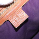 GUCCI GG Canvas Sherry Line Tote Bag Beige Gold 137396 Auth bs30941-17