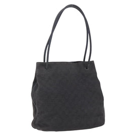 GUCCI GG Canvas Tote Bag Black 101341 Auth bs30942