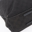 GUCCI GG Canvas Tote Bag Black 101341 Auth bs30942-14