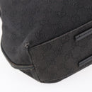 GUCCI GG Canvas Tote Bag Black 101341 Auth bs30942-16