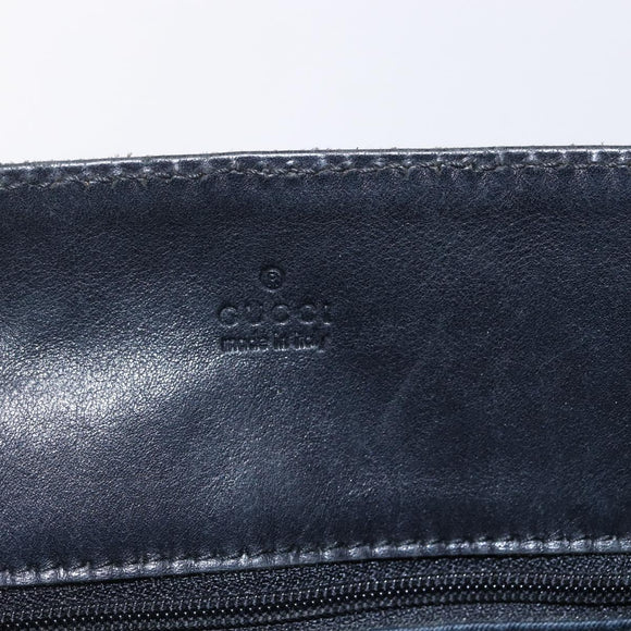 GUCCI GG Canvas Tote Bag Black 101341 Auth bs30942