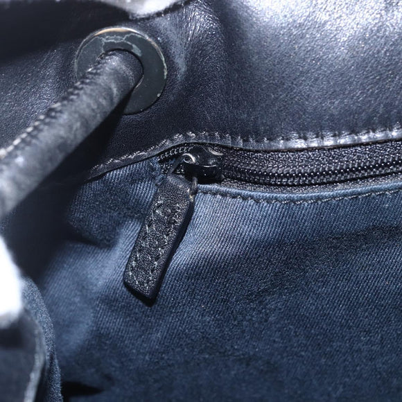 GUCCI GG Canvas Tote Bag Black 101341 Auth bs30942