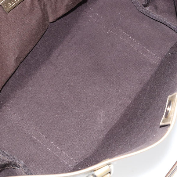 GUCCI GG Crystal Tote Bag Coated Canvas Pink Gold 197953 Auth bs30946