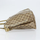 GUCCI GG Crystal Tote Bag Coated Canvas Pink Gold 197953 Auth bs30946-5