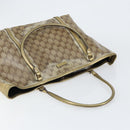 GUCCI GG Crystal Tote Bag Coated Canvas Pink Gold 197953 Auth bs30946-6
