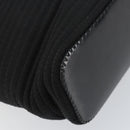 GUCCI Bamboo Hand Bag Canvas 2way Black Silver 002 2058 0439 5 Auth bs30947-13