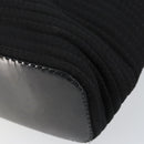 GUCCI Bamboo Hand Bag Canvas 2way Black Silver 002 2058 0439 5 Auth bs30947-14