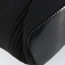 GUCCI Bamboo Hand Bag Canvas 2way Black Silver 002 2058 0439 5 Auth bs30947-15