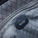 GUCCI Bamboo Hand Bag Canvas 2way Black Silver 002 2058 0439 5 Auth bs30947-18