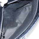 GUCCI Bamboo Hand Bag Canvas 2way Black Silver 002 2058 0439 5 Auth bs30947-19