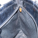 GUCCI Bamboo Hand Bag Canvas 2way Black Silver 002 2058 0439 5 Auth bs30947-20