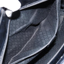 GUCCI Bamboo Hand Bag Canvas 2way Black Silver 002 2058 0439 5 Auth bs30947-22