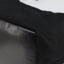 GUCCI Bamboo Hand Bag Nylon Black Silver 000 1956 0531 Auth bs30948-15