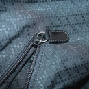 GUCCI Boston Bag Nylon Black Silver 010 1553 0301 Auth bs30950-22