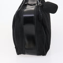 GUCCI Boston Bag Nylon Black Silver 010 1553 0301 Auth bs30950-5