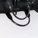 GUCCI Boston Bag Nylon Black Silver 010 1553 0301 Auth bs30950-7