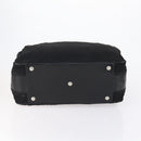 GUCCI Boston Bag Nylon Black Silver 010 1553 0301 Auth bs30950-9