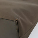 GUCCI Tote Bag Satin Brown Silver 002 1098 Auth bs30953-9