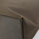 GUCCI Tote Bag Satin Brown Silver 002 1098 Auth bs30953-15