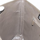 GUCCI Tote Bag Satin Brown Silver 002 1098 Auth bs30953-21