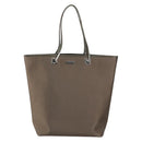 GUCCI Tote Bag Satin Brown Silver 002 1098 Auth bs30953-13