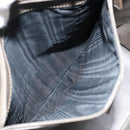 GUCCI Tote Bag Satin Brown Silver 002 1098 Auth bs30953-11