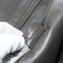 GUCCI Tote Bag Satin Brown Silver 002 1098 Auth bs30953-12