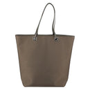 GUCCI Tote Bag Satin Brown Silver 002 1098 Auth bs30953-2