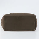 GUCCI Tote Bag Satin Brown Silver 002 1098 Auth bs30953-5