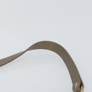 VERSACE Chain Shoulder Bag Canvas Champagne Gold Auth bs30954-8